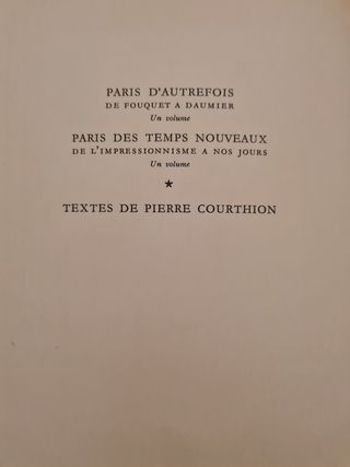 Paris D'autrefois + Des Temps Nouveaux