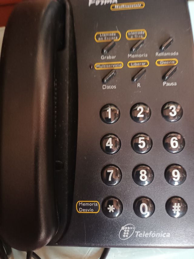 Teléfono fijo buen estado