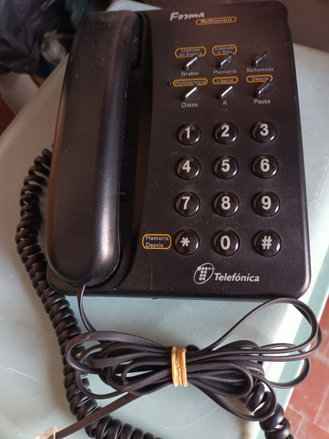 Teléfono fijo buen estado