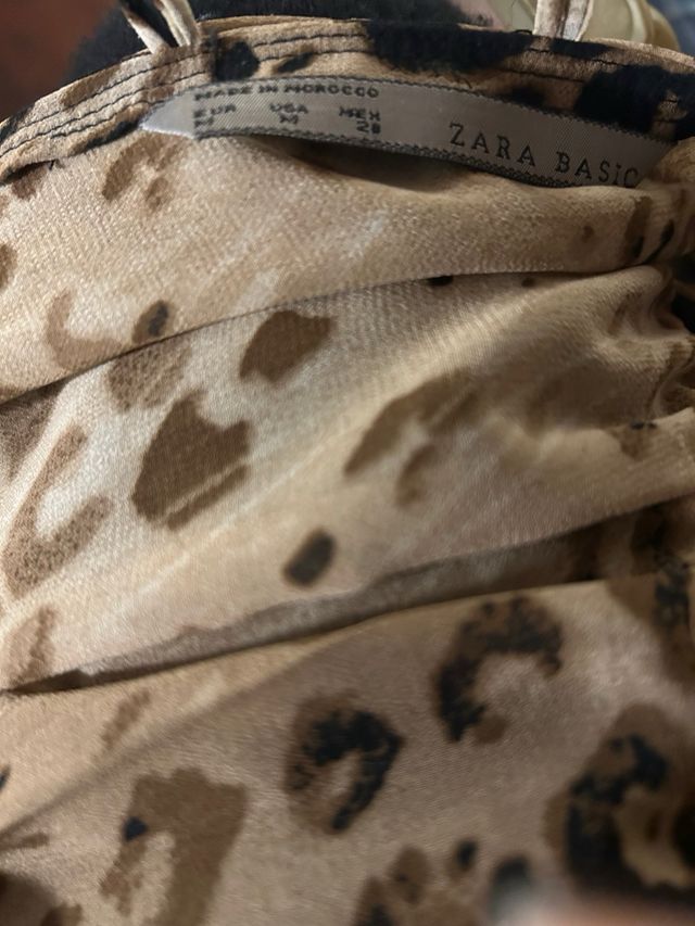 Abito nero e naculato Zara