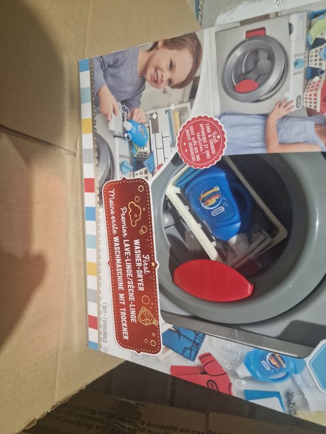 Lavadora juguetes
