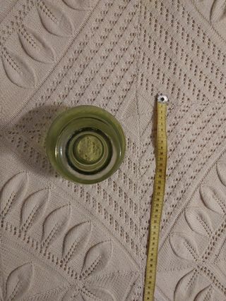 Jarra de vidrio antigua