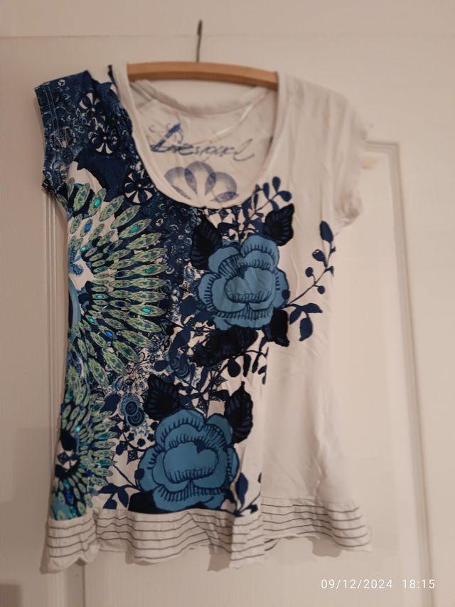 Camiseta desigual m