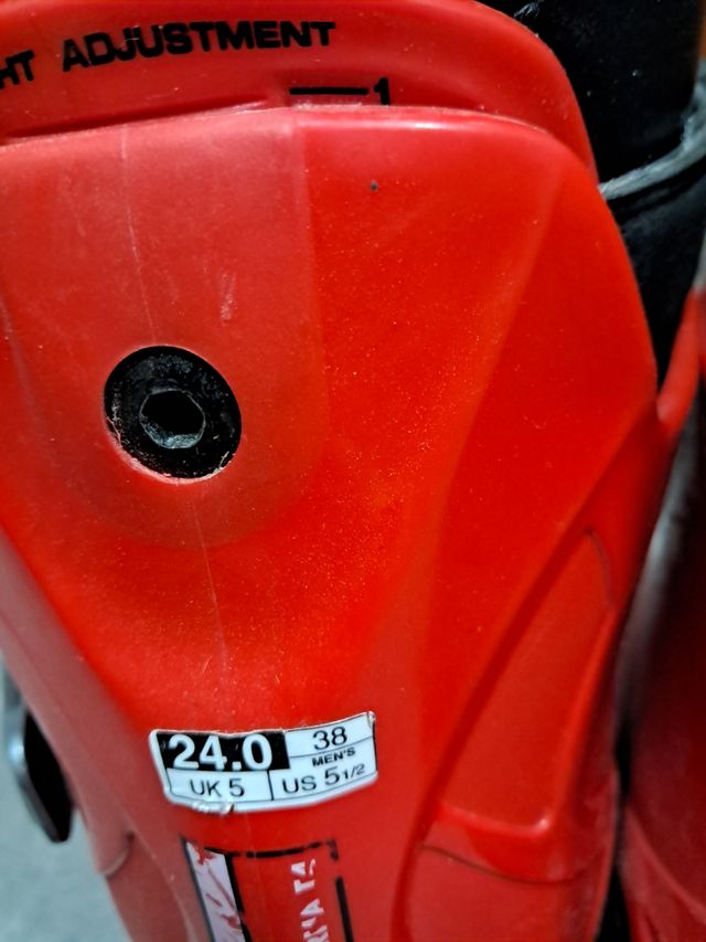 Botas esquí Salomón número 24