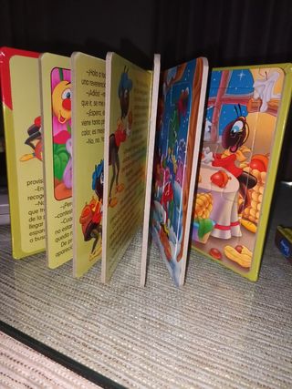 Libro puzzles la hormiga y la cigarra