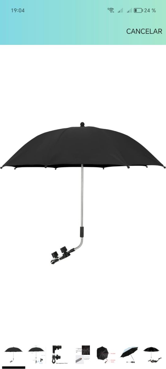 Sombrilla para cochecito de bebé