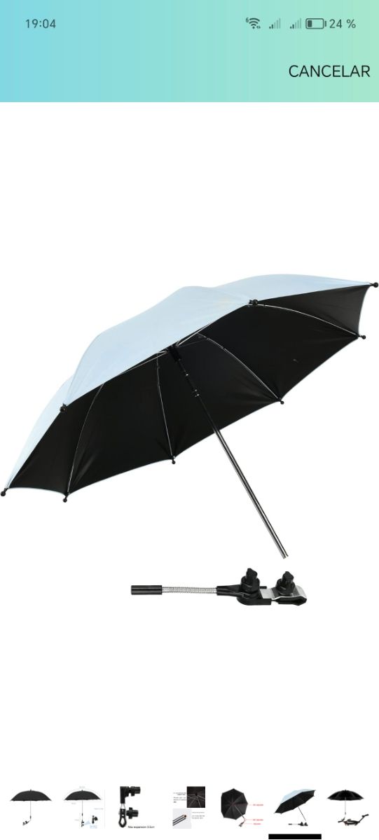 Sombrilla para cochecito de bebé