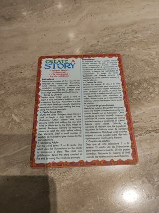 Cartas para contar cuentos infantiles