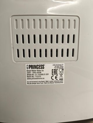 Panificadora Princess