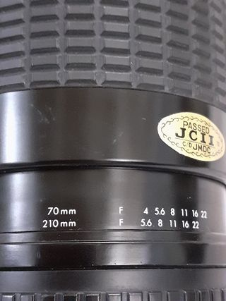 Sigma Zoom obiettivo 210mm