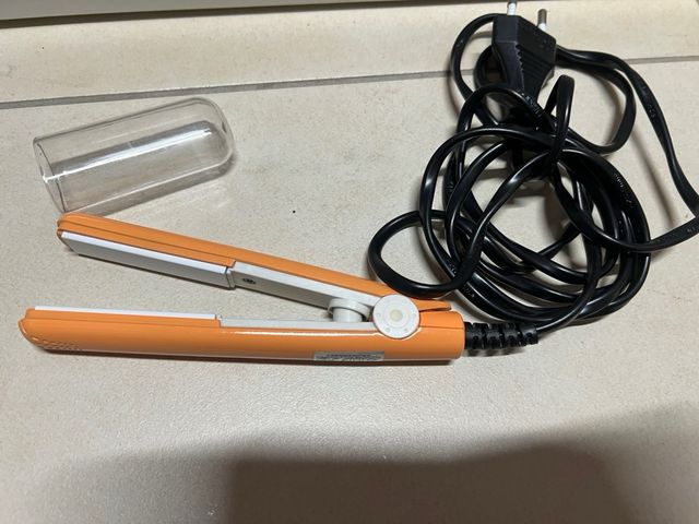 Mini piastra per capelli