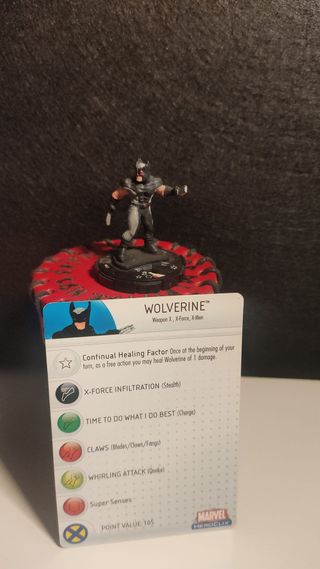 Marvel HeroClix Web of Spider-Man 043 Wolverine