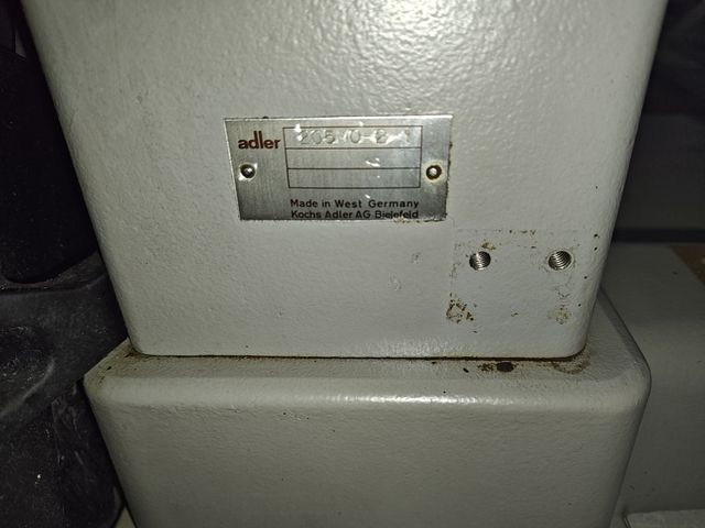 Maquina de coser Adler 205 Mo-1-2