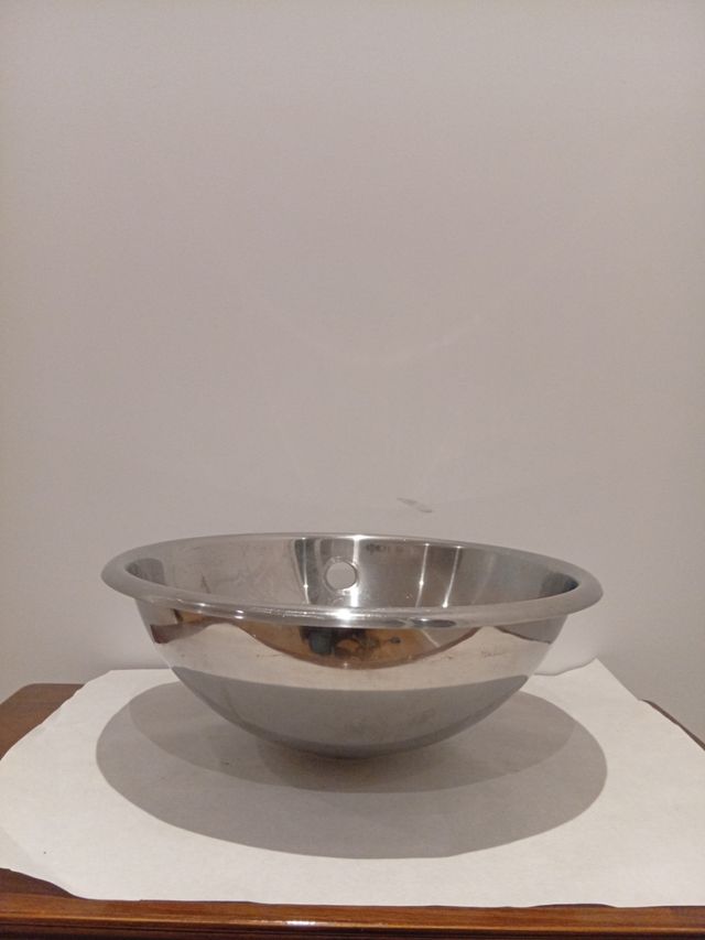 Lavabo Redondo encastrable.