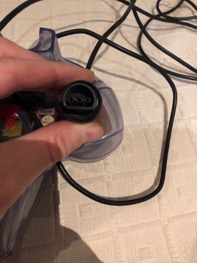 Mando nintendo 64 transparente