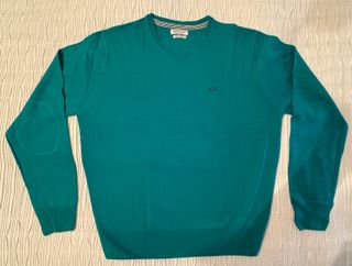 Jersey lana Boston de color verde talla XL