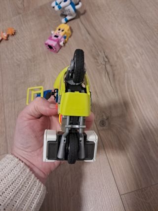 Coche y moto policia