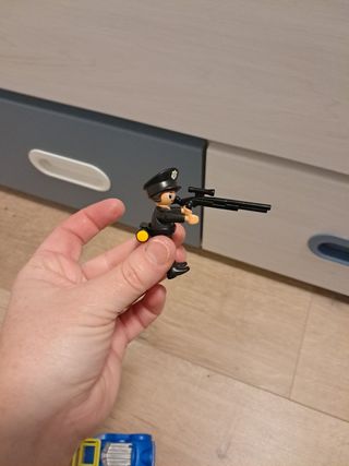 Coche y moto policia