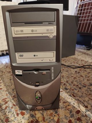 Lote de ordenador de mesa impresora CPU