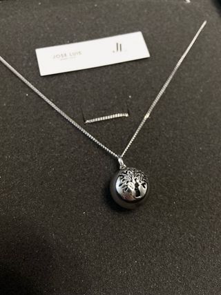 Collar de plata árbol de la vida