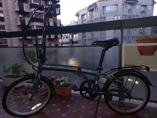 BICI PLEGLABE DAHON SUV D6 AZUL Y CORREA DE REGALO
