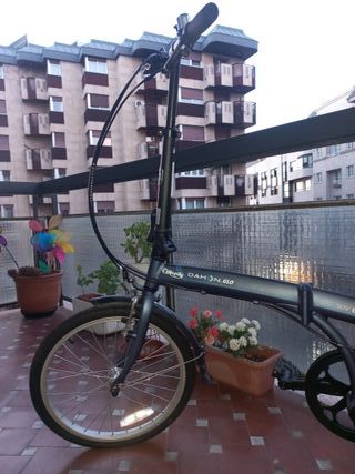 BICI PLEGLABE DAHON SUV D6 AZUL Y CORREA DE REGALO