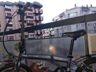 BICI PLEGLABE DAHON SUV D6 AZUL Y CORREA DE REGALO