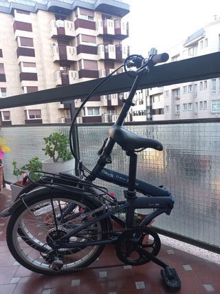 BICI PLEGLABE DAHON SUV D6 AZUL Y CORREA DE REGALO