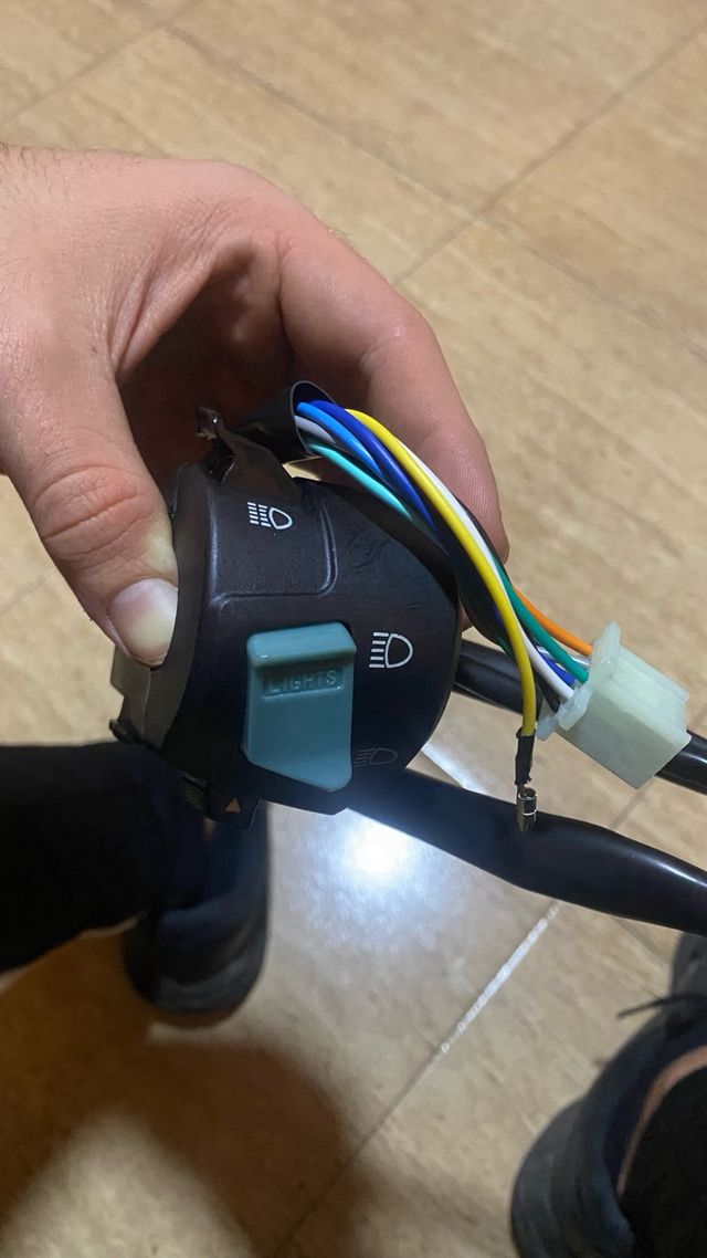 Piña de luces unirversal de moto