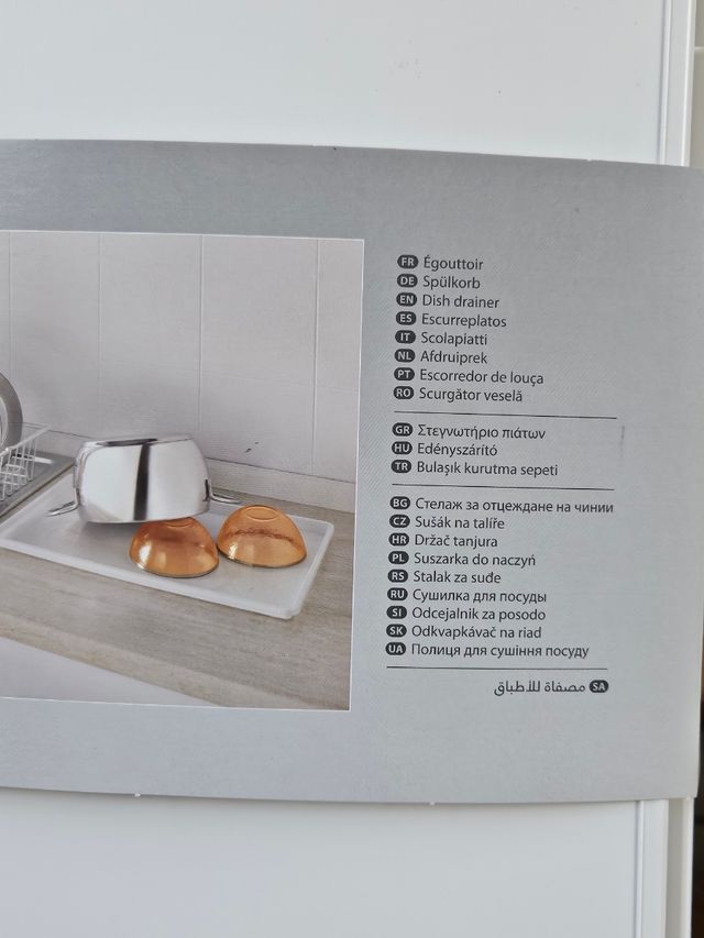 Metaltex Germatex Scolapiatti-Bacinella