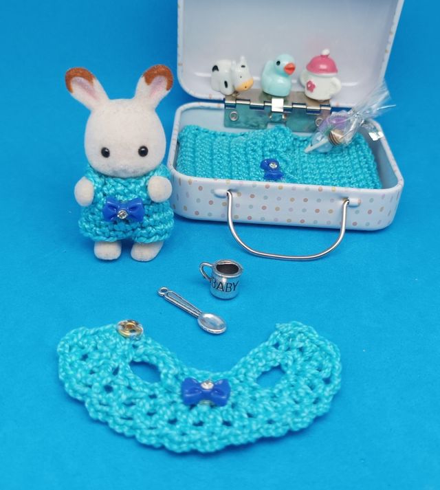 Maletín con bebé Sylvanian 
