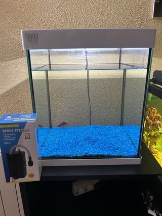 Pecera Nano Aqua LED 30 con mueble