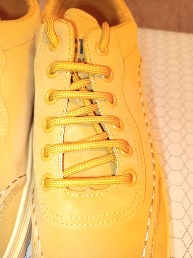 Zapatillas beige 41 Largo de pie 25.5 cm