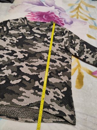 Jersei camuflaje militar. Jack Jones. XL