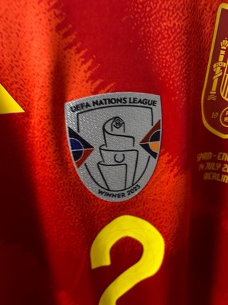 Camiseta campeones de europa 2024 carvajal 2