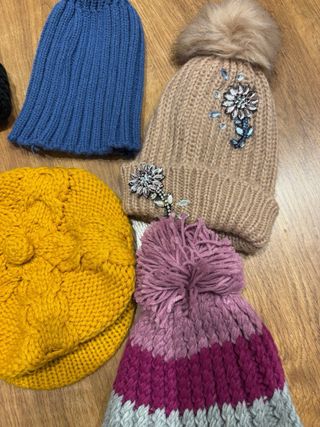 Pack gorros/bufanda lana 10