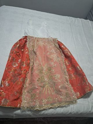 Falda de fallera niña