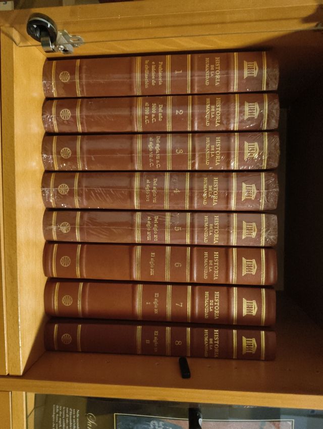 HISTORIA DE LA HUMANIDAD 8 volúmenes