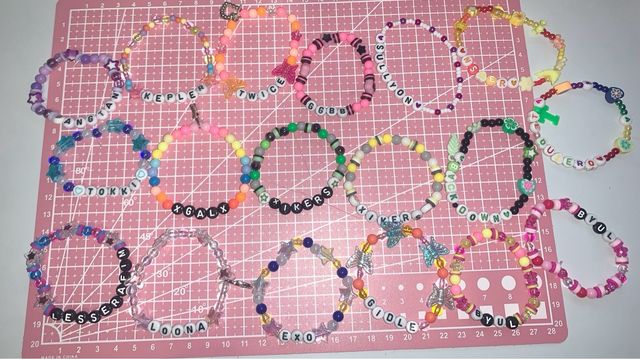 Custom Kpop Bracelet
