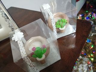 Portacandele handmade