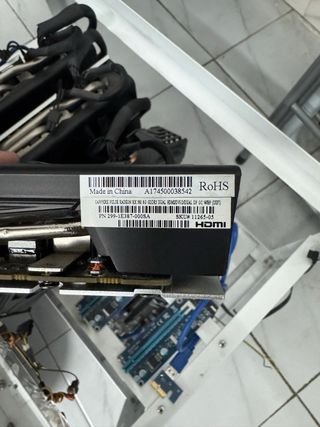 2 ud. Tarjeta Gráfica Radeon RX580-8GB