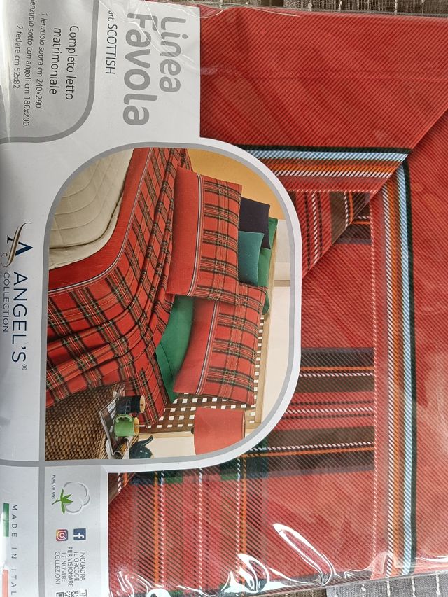 Lenzuola matrimoniali cotone Angels