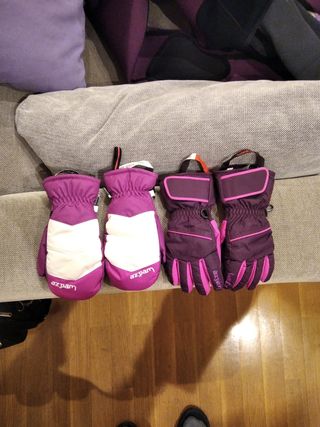 Guantes nieve infantiles