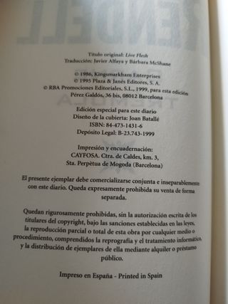 Carne trémula. Ruth Rendell