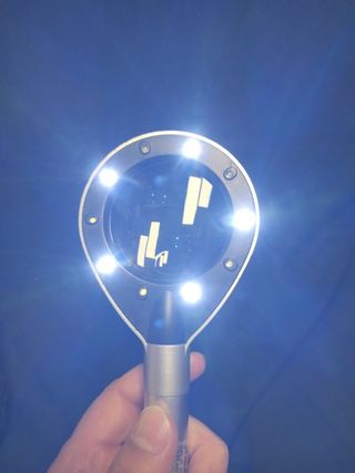 Lente di ingrandimento a led con custodia