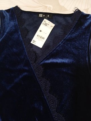 Vestido fiesta terciopelo