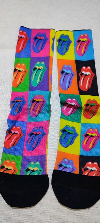 Calcetines running Rolling Stones