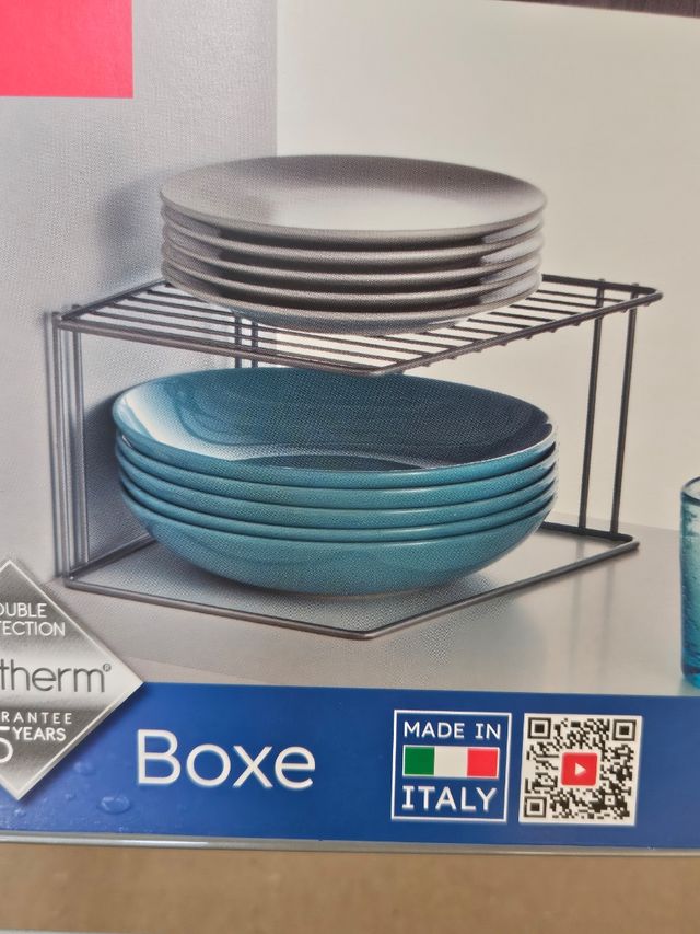 Metaltex Boxe Mensola Angolare 2 Piani