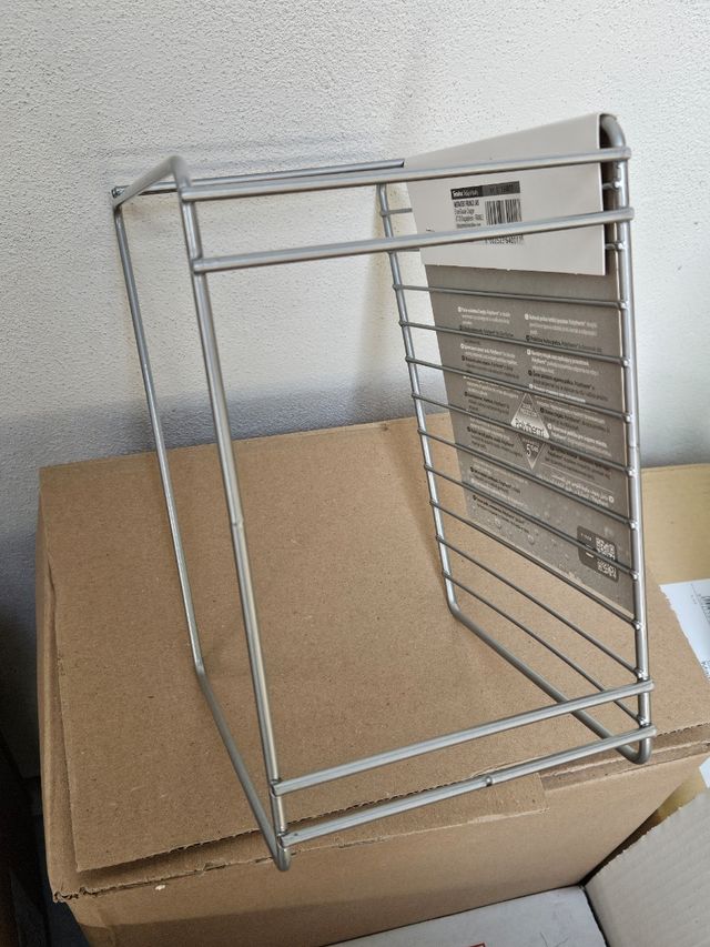 Metaltex Boxe Mensola Angolare 2 Piani