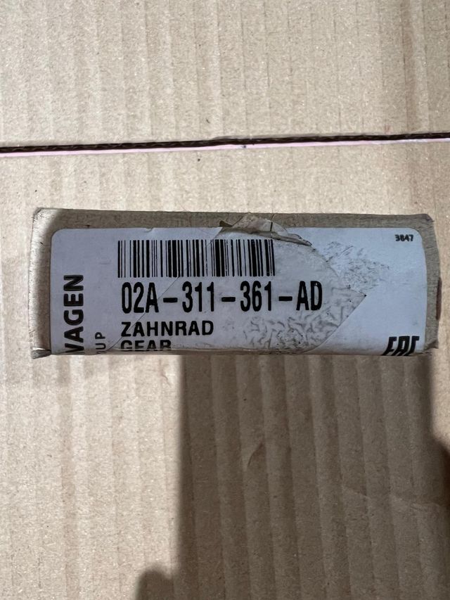 Piñón caja de cambios